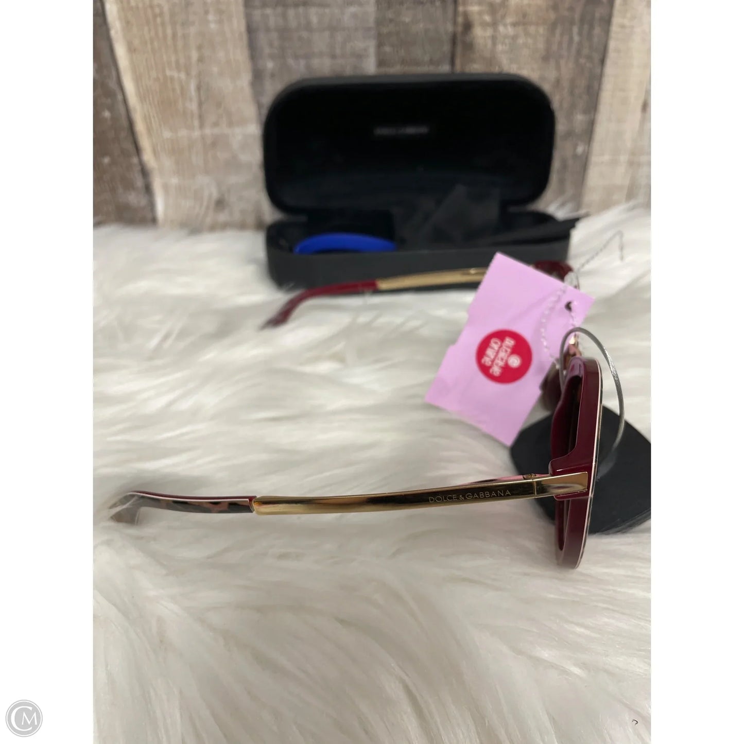Sunglasses Luxury Designer By Dolce And Gabbana, Size: