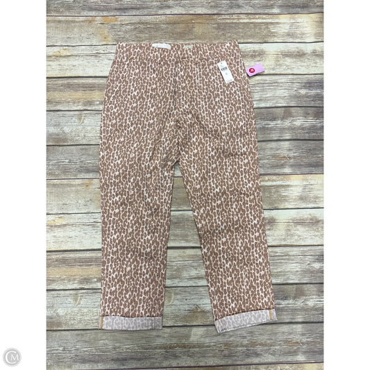 Pants Other By Anthropologie In Animal Print, Size: 10