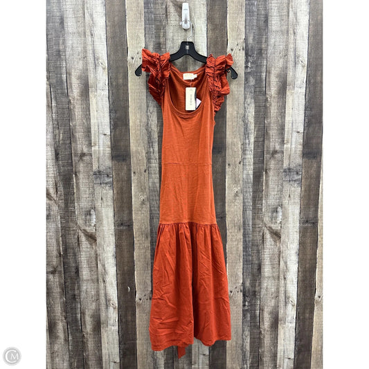 Dress Casual Maxi By Nation In Brown, Size: S