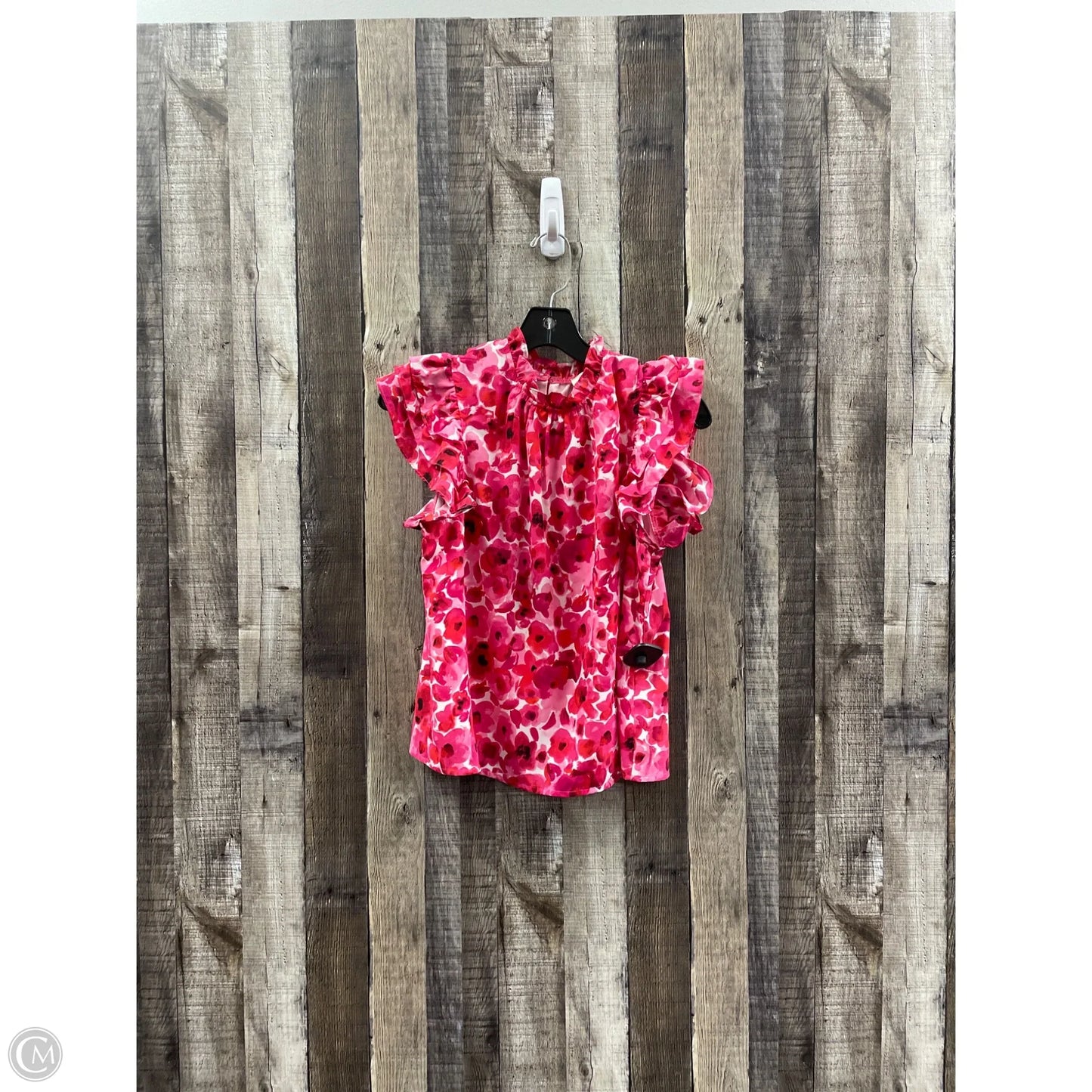 Top Short Sleeve By Pinch In Floral Print, Size: S