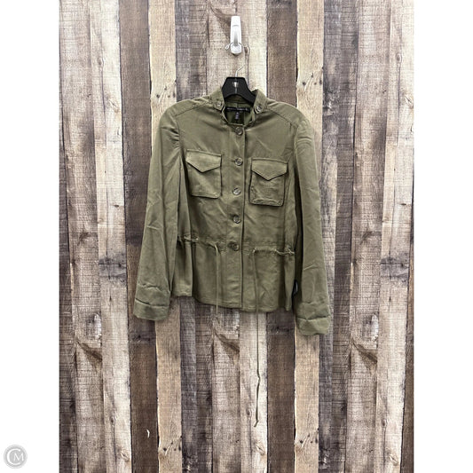 Jacket Other By White House Black Market In Green, Size: Xxs
