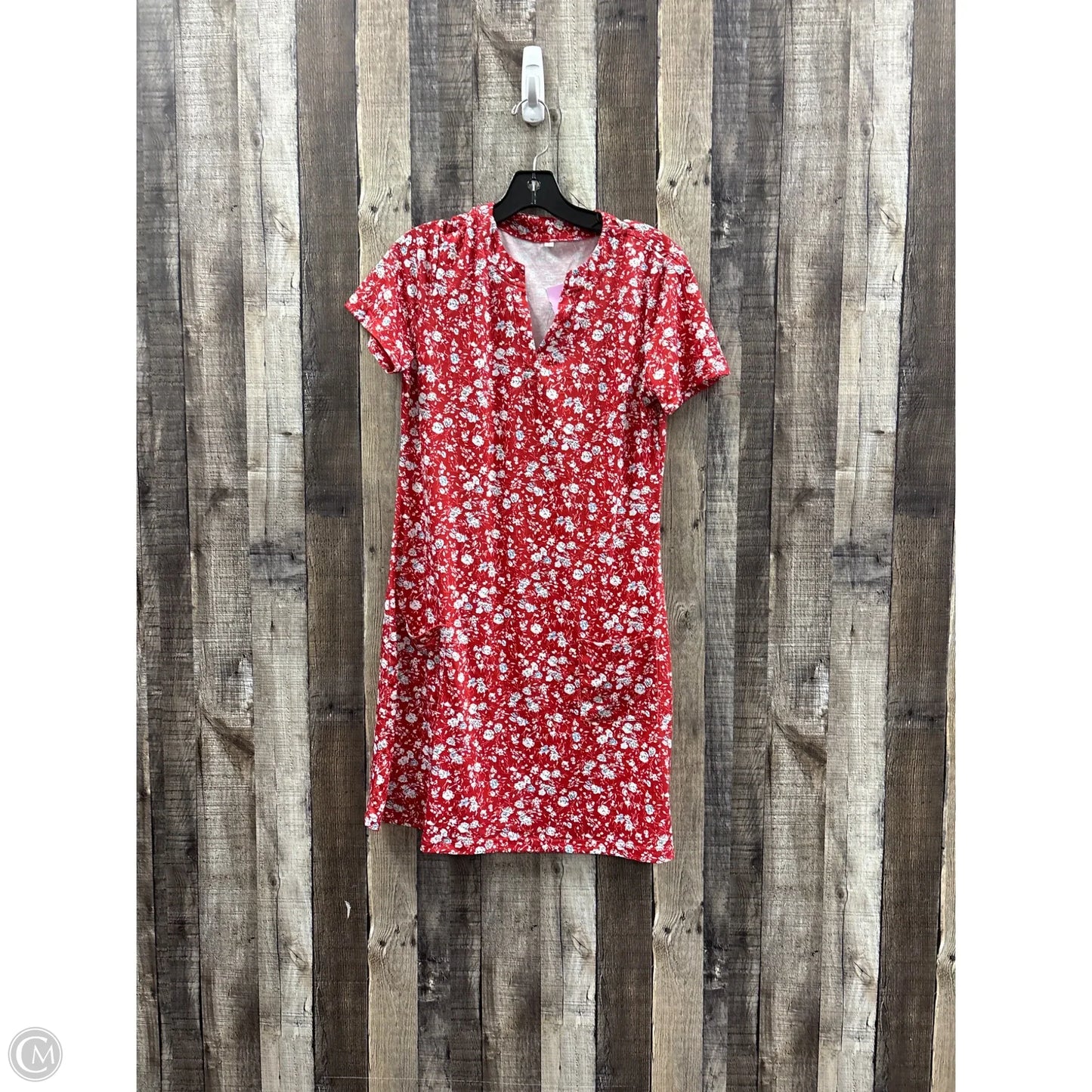 Dress Casual Short By Cmf In Red, Size: S