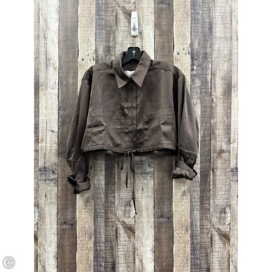Jacket Other By Cme In Brown, Size: Xs