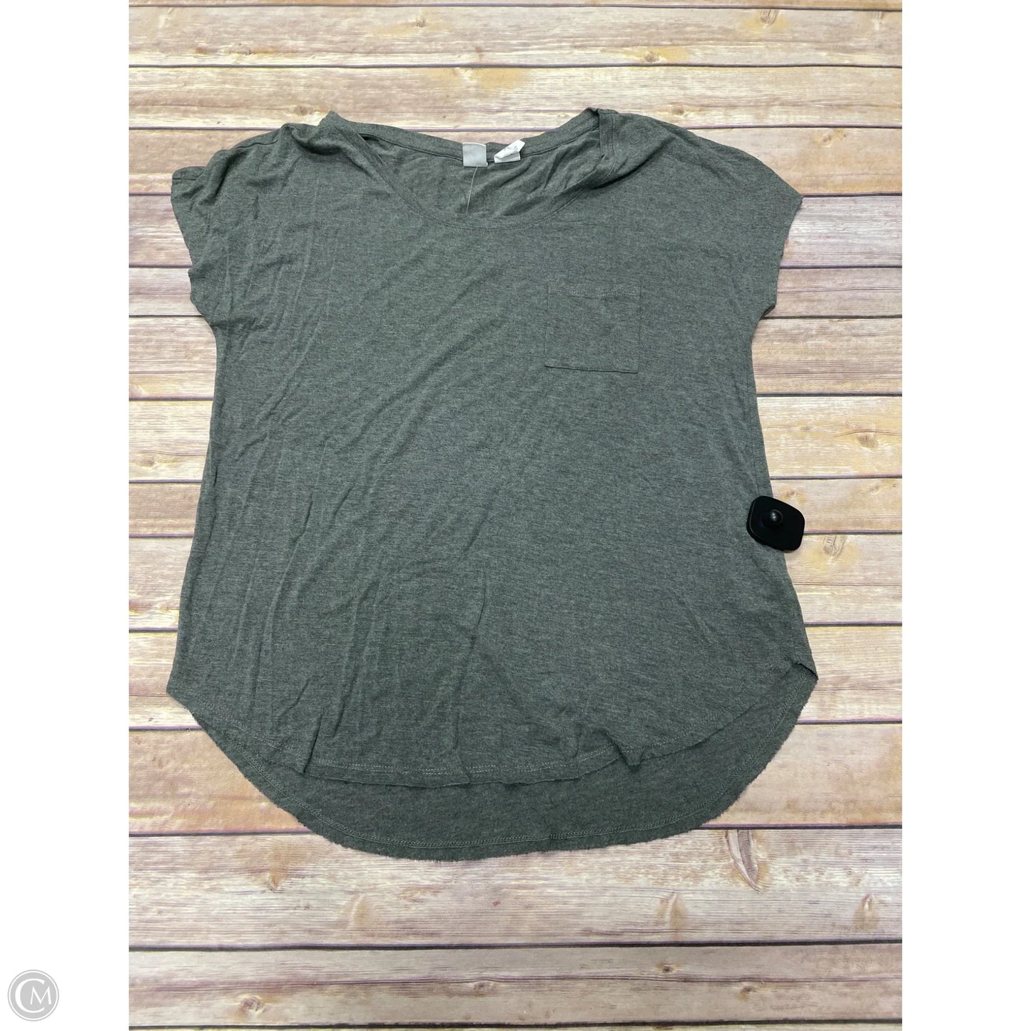 Top Short Sleeve Basic By Artisan Ny In Green, Size: S