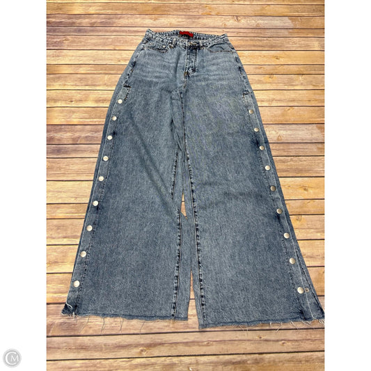 Jeans Wide Leg By Cme In Blue Denim, Size: S