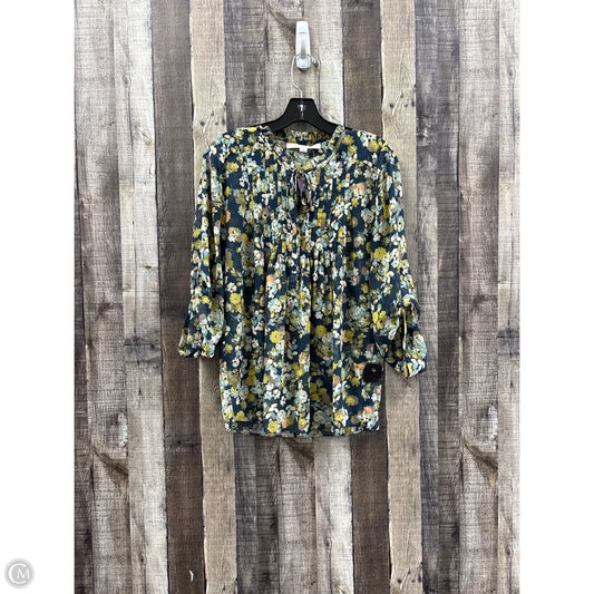 Top Long Sleeve By Lc Lauren Conrad In Multi-colored, Size: Xs