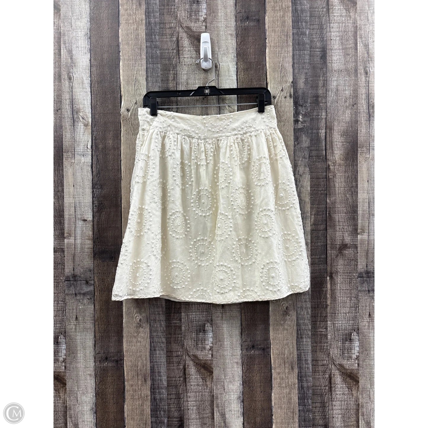 Skirt Designer By Lilly Pulitzer In Cream, Size: 6