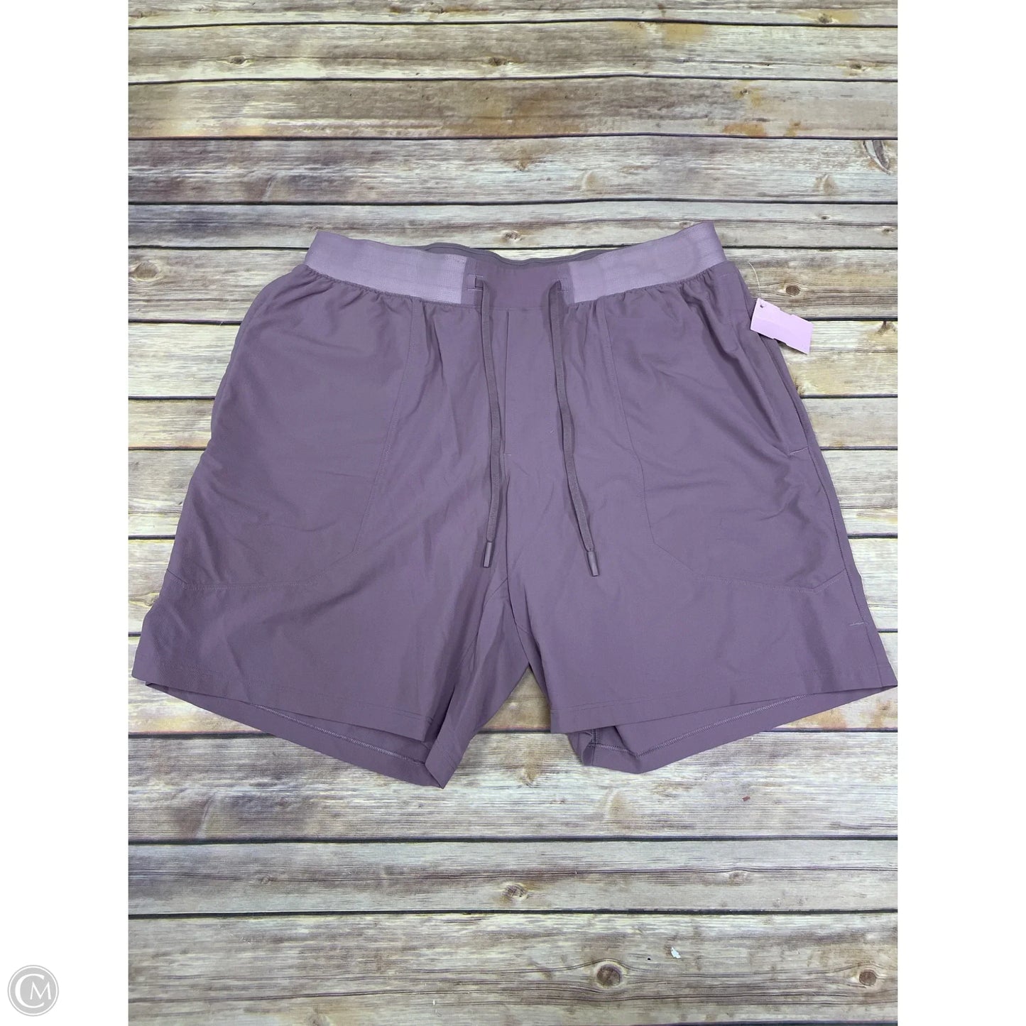 Athletic Shorts By Lululemon In Purple, Size: M