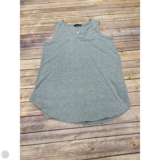 Top Sleeveless By Cme In Grey, Size: M