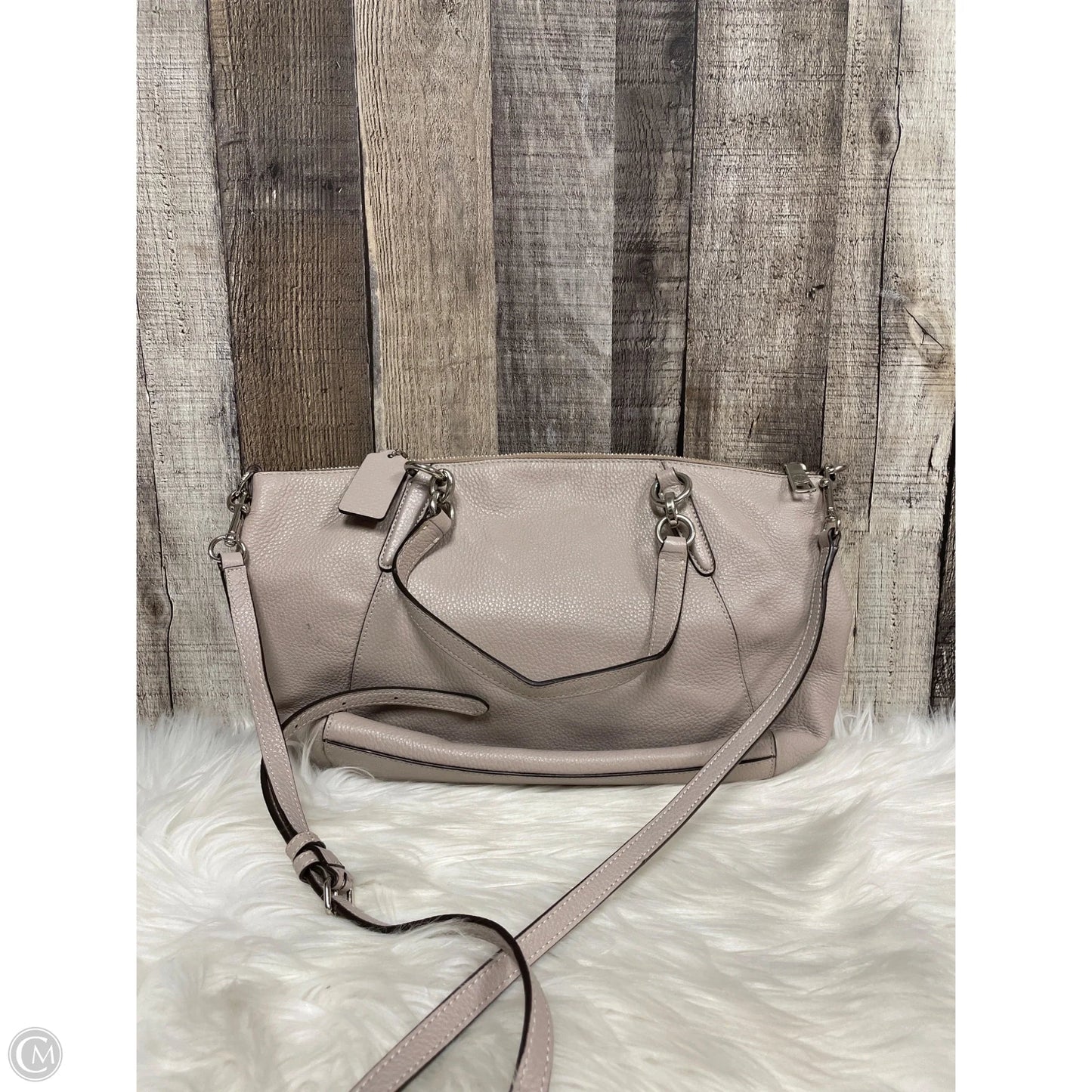 Handbag Designer By Coach, Size: Medium