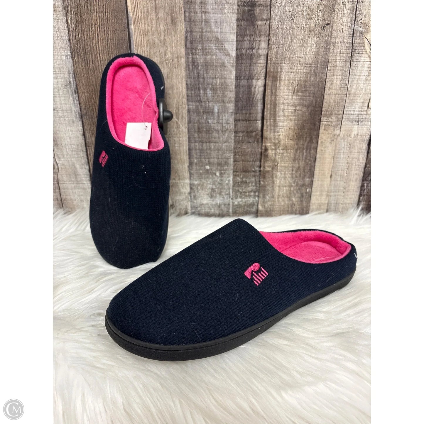 Slippers By Cme In Black, Size: 11