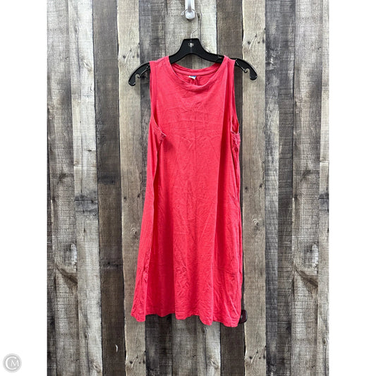 Dress Casual Short By Old Navy In Coral, Size: M