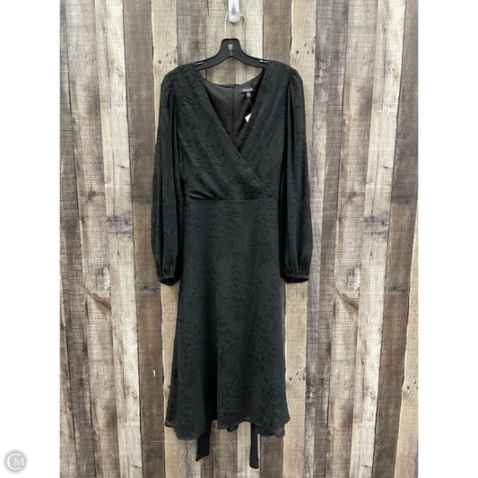 Dress Casual Midi By Kensie In Black, Size: L