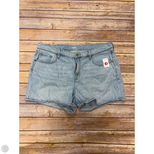 Shorts By Old Navy In Blue Denim, Size: 16