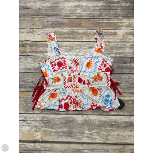 Top Sleeveless By Trixxi In Multi-colored, Size: Xl