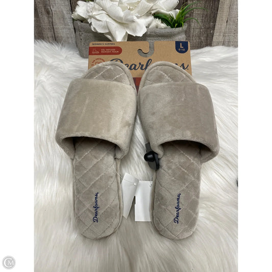 Slippers By Cme In Tan, Size: 9.5