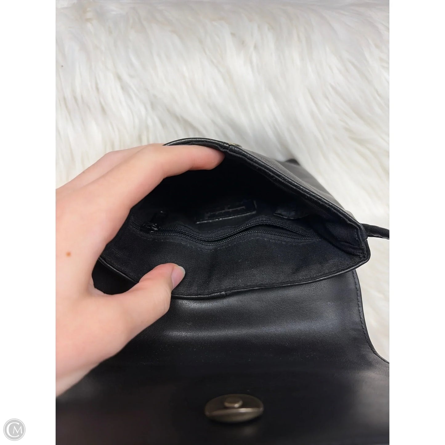 Crossbody Leather By Nine West, Size: Small