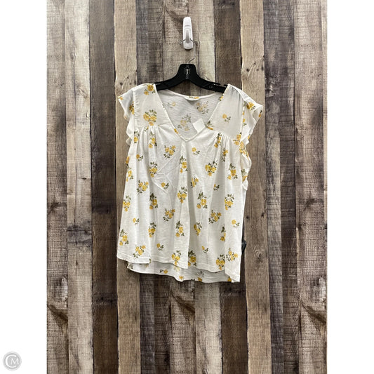 Top Sleeveless By Lucky Brand In Multi-colored, Size: M