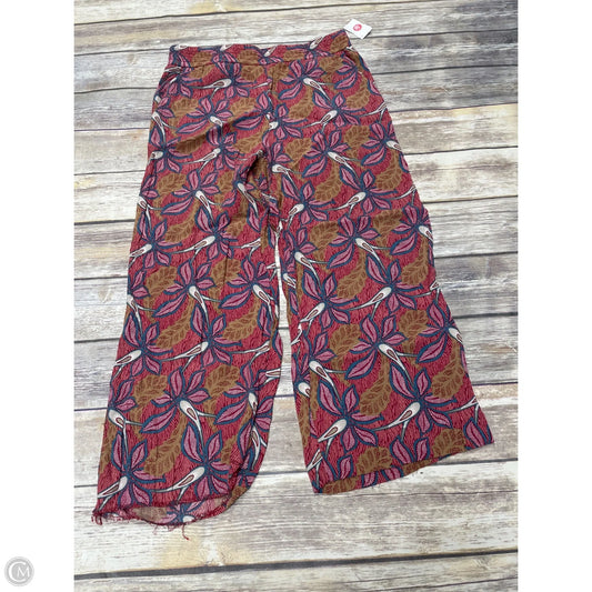 Pants Wide Leg By Loft In Multi-colored, Size: 8
