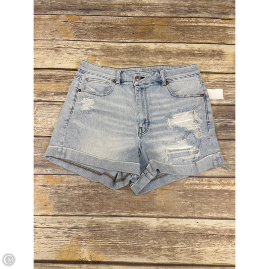 Shorts By American Eagle In Blue Denim, Size: 10