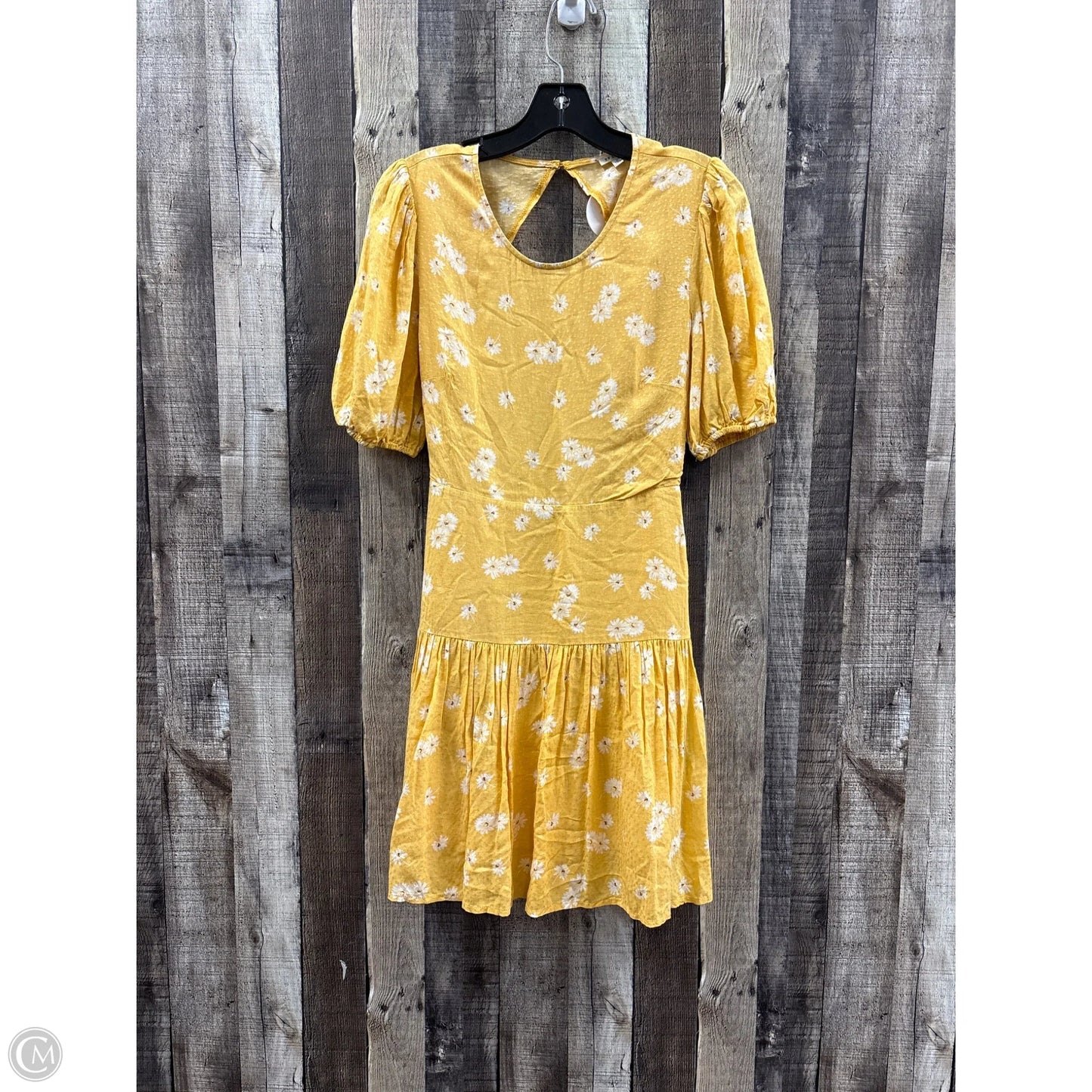 Dress Casual Short By En Creme In Gold, Size: S