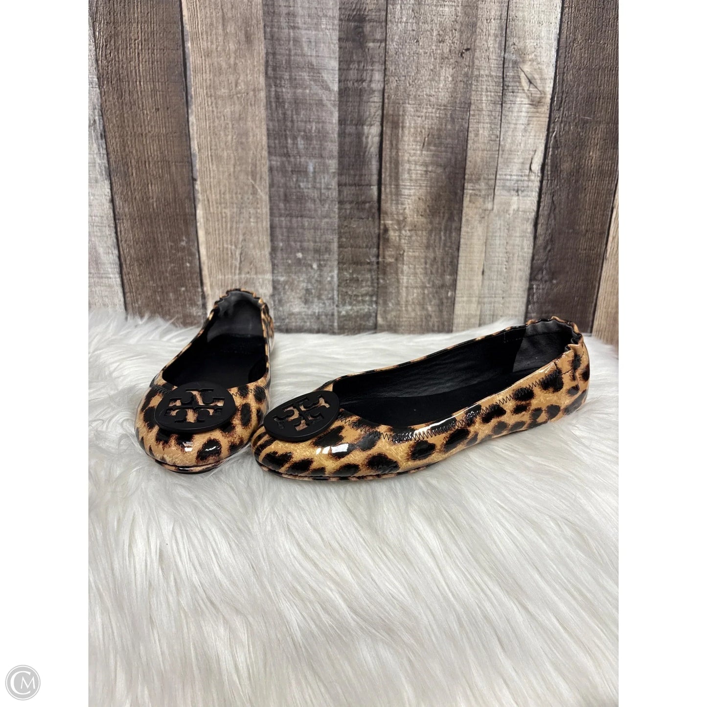 Shoes Designer By Tory Burch In Animal Print, Size: 7.5