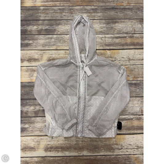 Athletic Jacket By Lululemon In White, Size: 2