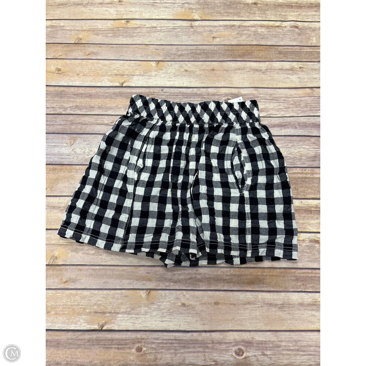 Shorts By Free People In Checkered Pattern, Size: Xs