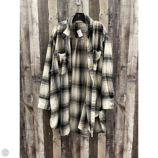 Jacket Other By Impressions In Plaid Pattern, Size: 3x