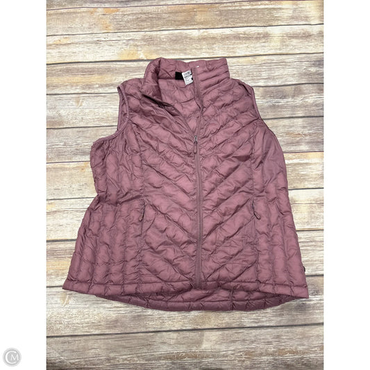 Vest Puffer & Quilted By 32 Degrees In Maroon, Size: Xl