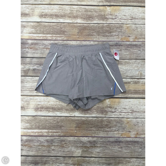 Athletic Shorts By Spyder In Taupe, Size: S
