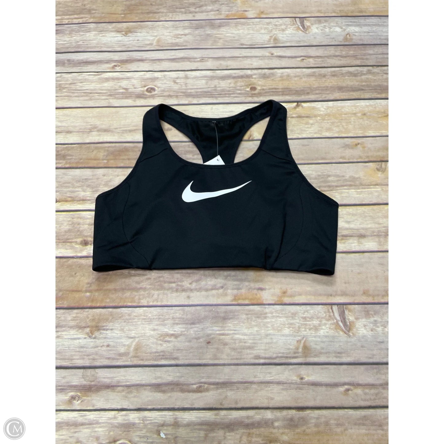 Athletic Bra By Nike In Black, Size: L