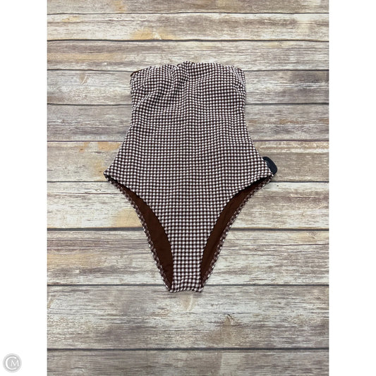 Swimsuit By Abercrombie And Fitch In Checkered Pattern, Size: S