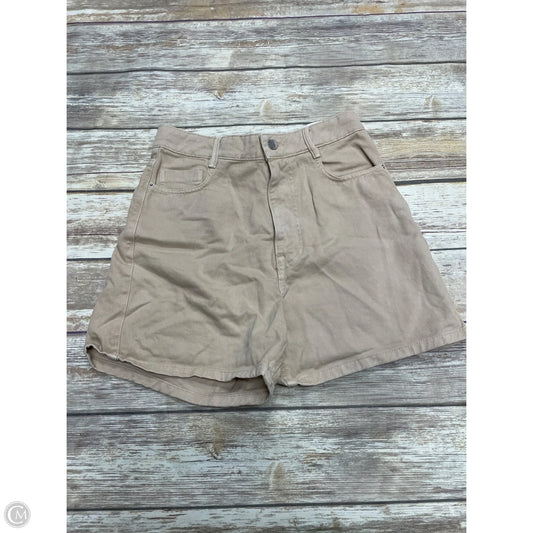 Shorts By Zara In Tan Denim, Size: 6