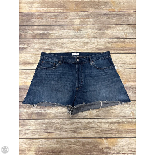 Shorts By Nuuds In Blue Denim, Size: 16
