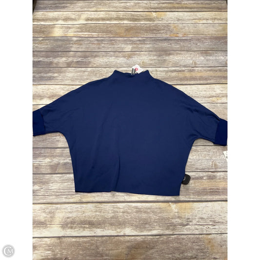 Top Short Sleeve By Anthropologie In Navy, Size: Xxs