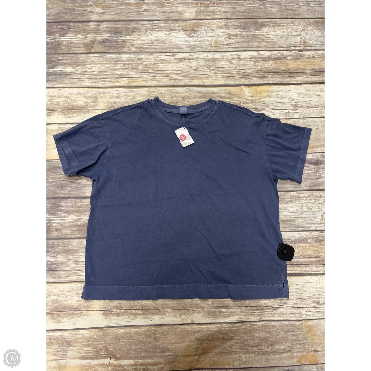 Top Short Sleeve Basic By Old Navy In Blue, Size: S