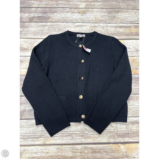 Sweater Cardigan By J. Crew In Black, Size: S