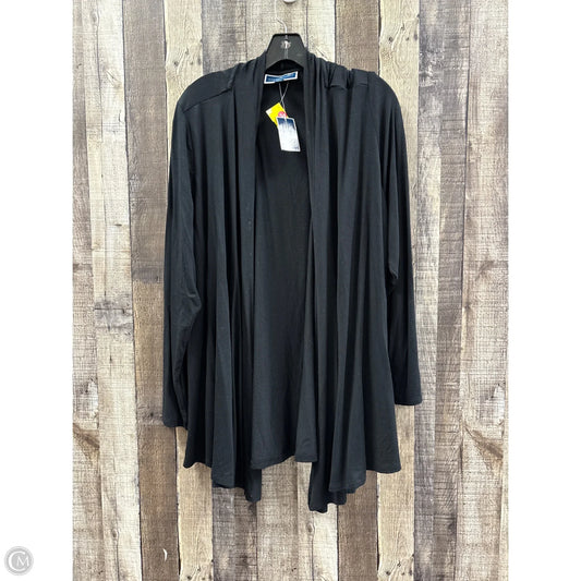 Cardigan By Karen Scott In Black, Size: Xl