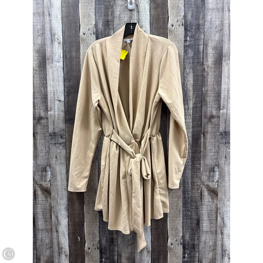 Romper By Fashion Nova In Tan, Size: 1x