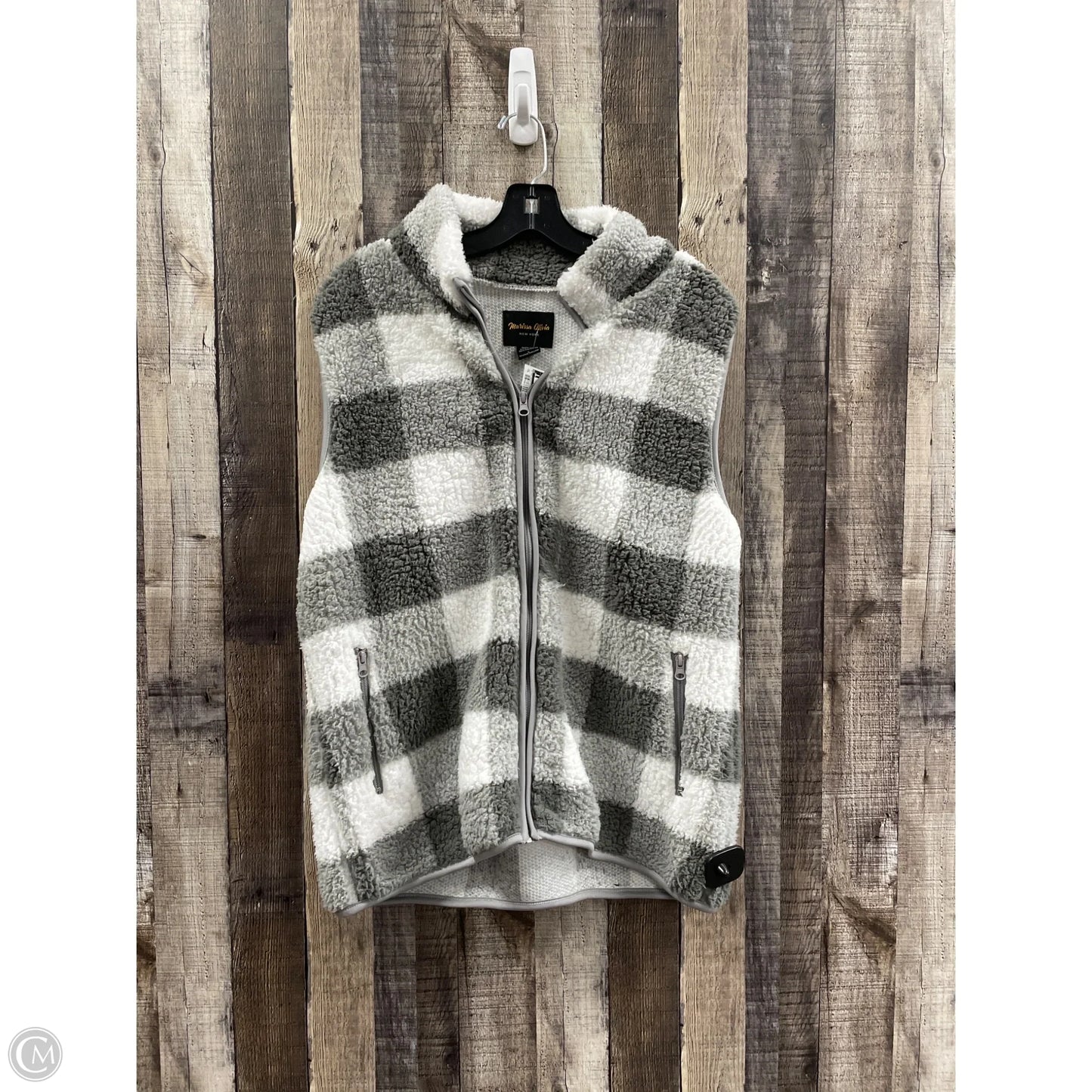 Vest Fleece By Cme In Grey, Size: L