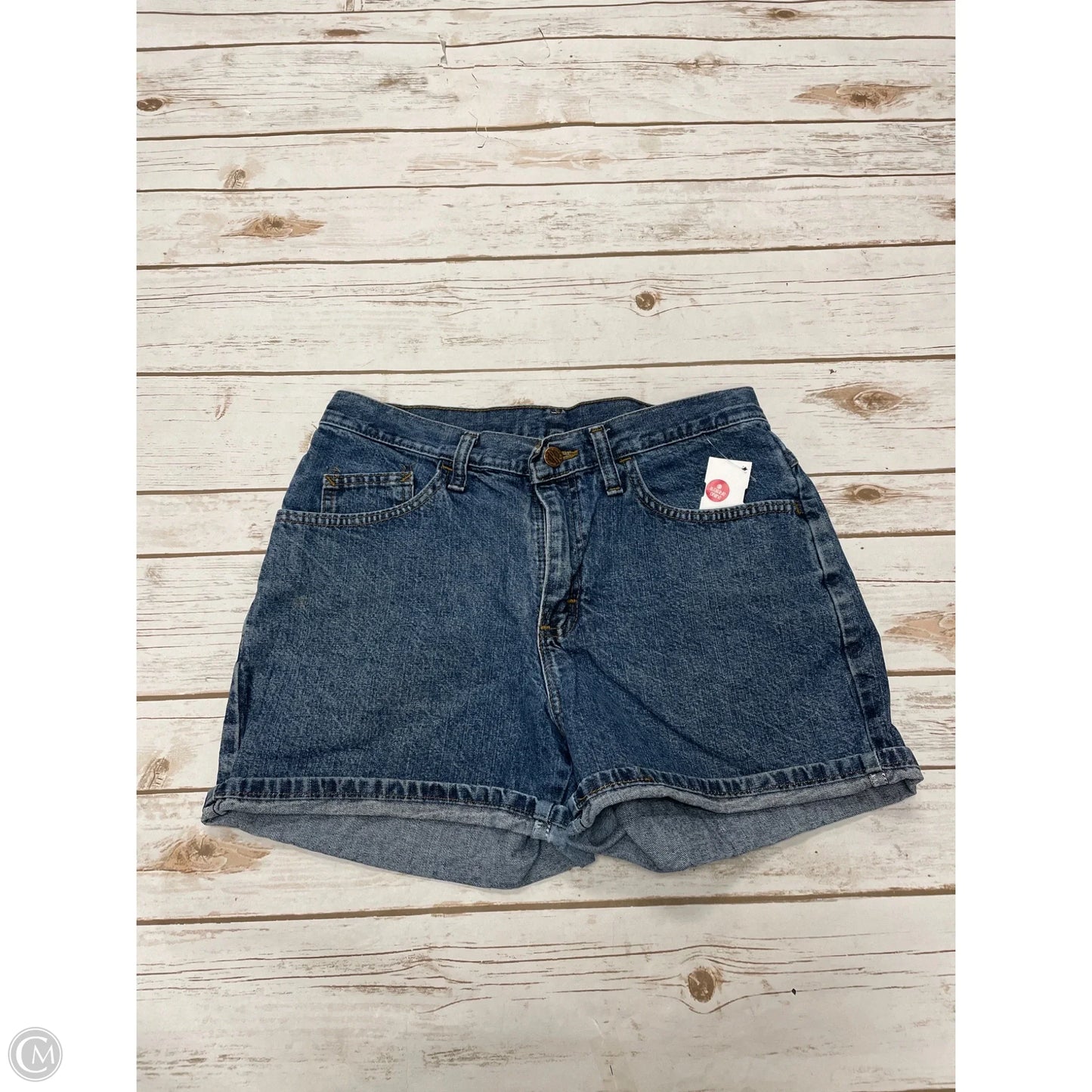 Shorts By Riders In Blue Denim, Size: 8