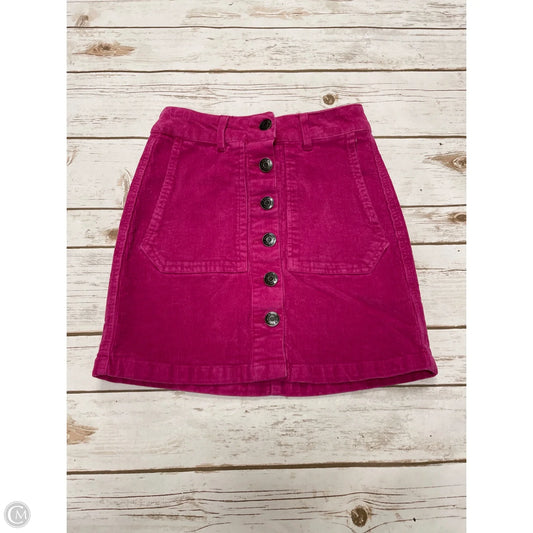 Skirt Mini & Short By Wild Fable In Pink, Size: 0