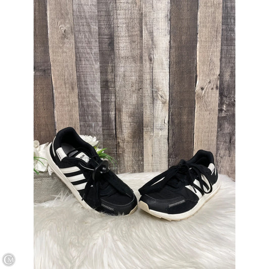 Shoes Athletic By Adidas In Black & White, Size: 7.5