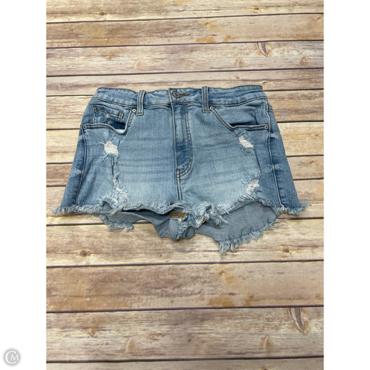 Shorts By Eunina In Blue Denim, Size: M