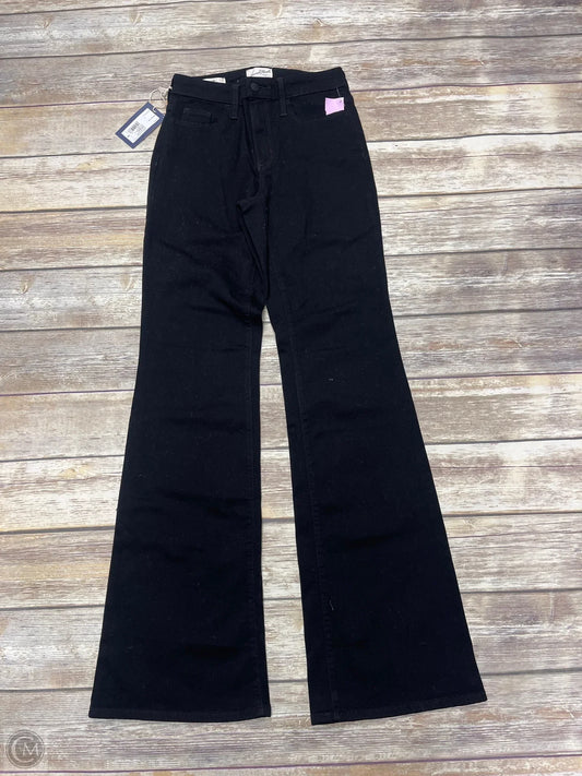 Jeans Flared By Universal Thread In Black Denim, Size: 0