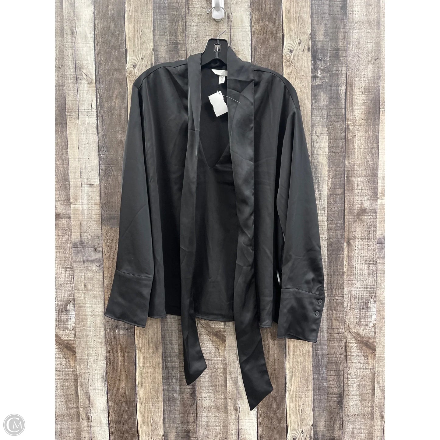 Top Long Sleeve By H&m In Beige, Size: L