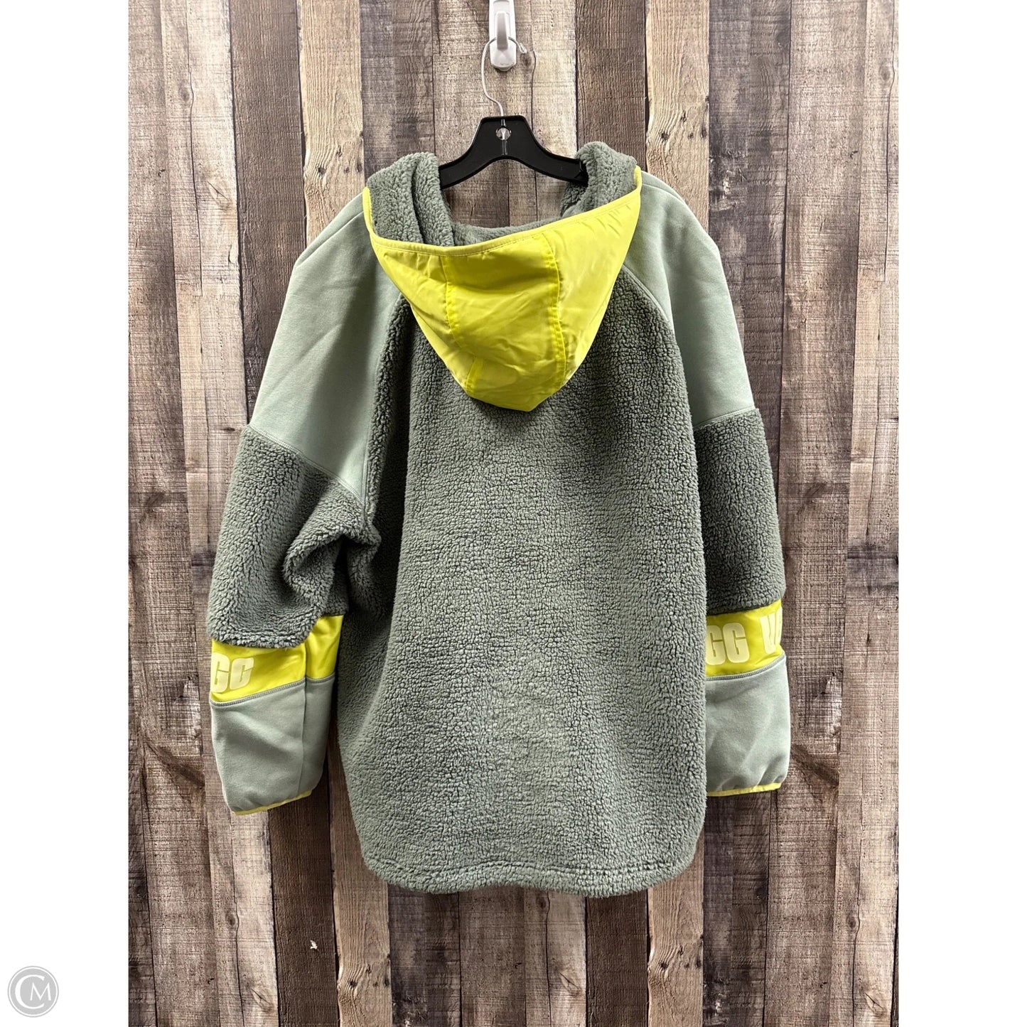 Jacket Designer By Ugg In Green, Size: Xl