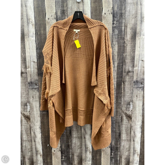 Sweater Cardigan By Kori America In Copper, Size: M
