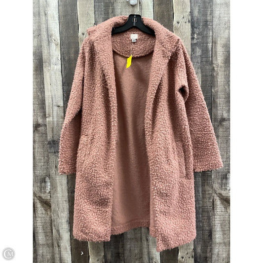 Coat Faux Fur & Sherpa By A New Day In Pink, Size: M